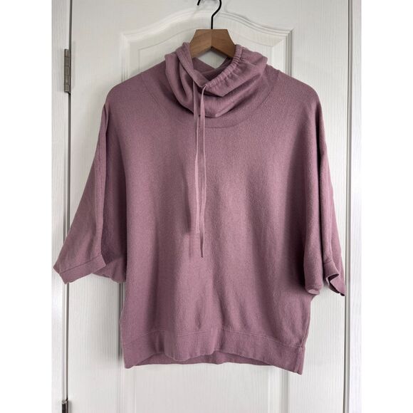 J Jill Pure Jill Batwing Sweater Cowl Neck Organic Cotton Cashmere Women's XS - Picture 1 of 11